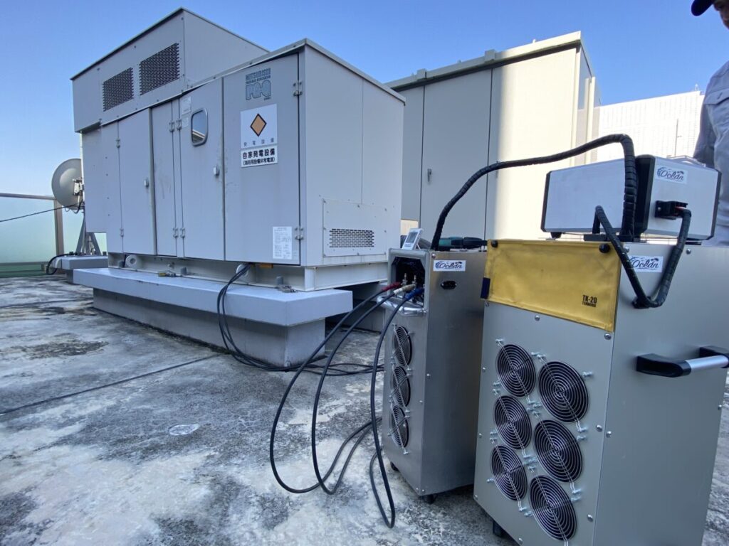 非常用発電機 擬似負荷試験